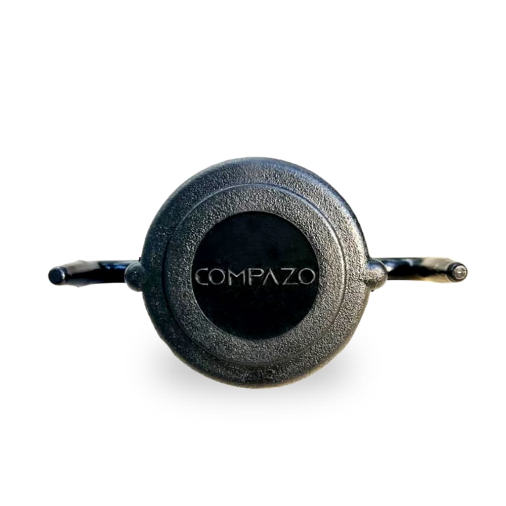 12 Tampa Gancho Para Pedestal Organizador De Filas Preto