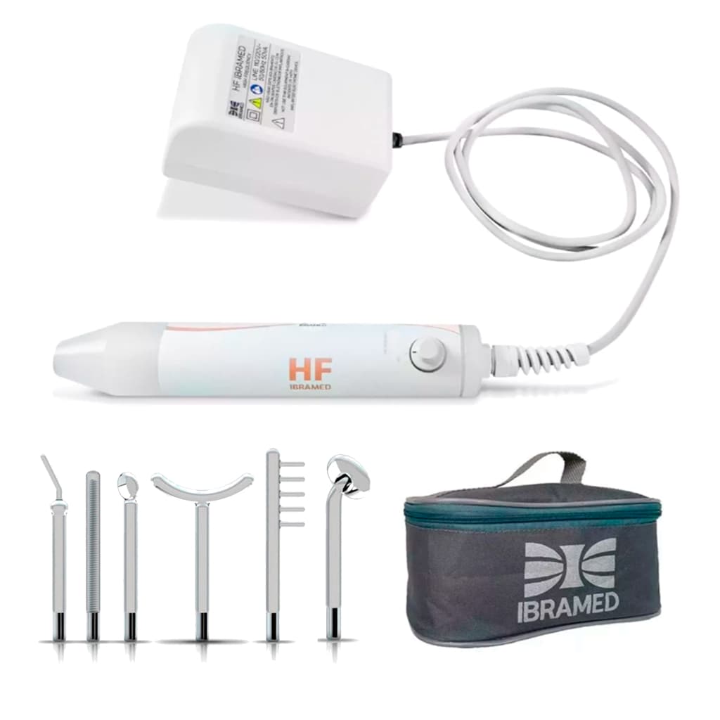 Alta Frequência HF Ibramed Limpeza facial com Anvisa