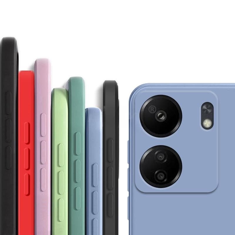 Capa Capinha Redmi 13C / Poco C65 Aveludada Silicone Case