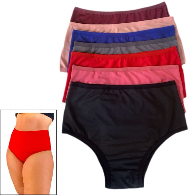9 Calcinhas Plus Size Calçola Grande Gestante Pós parto Idosa