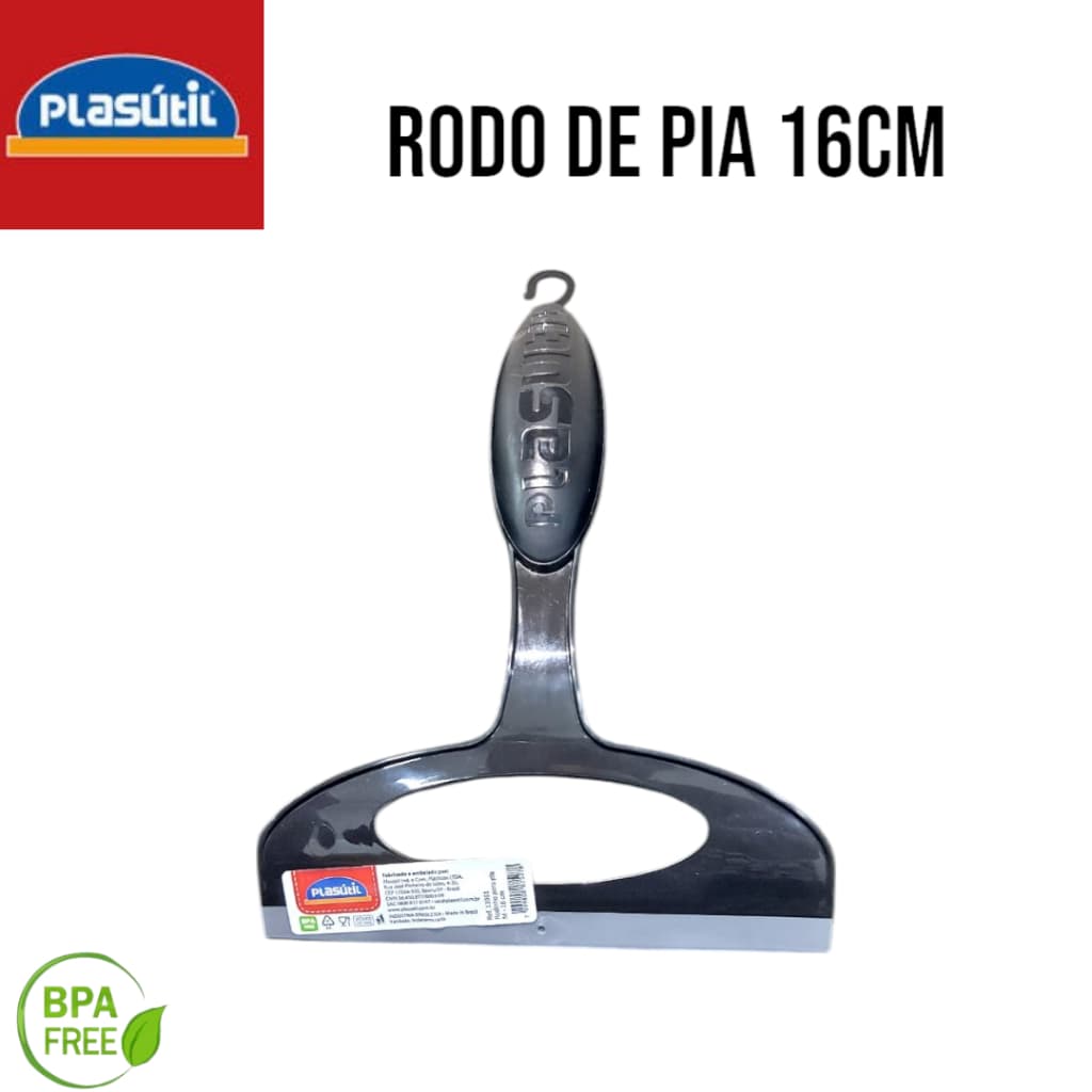 Rodinho de Pia Cozinha Banheiro Rodo de pia 16 cm Plasútil Coisas de Casa - Escolha a quantidade