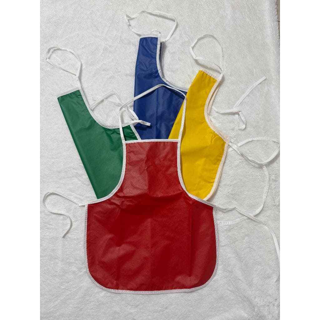 AVENTAL INFANTIL ESCOLAR EMBORRACHADO, PINTURA E JARDINAGEM