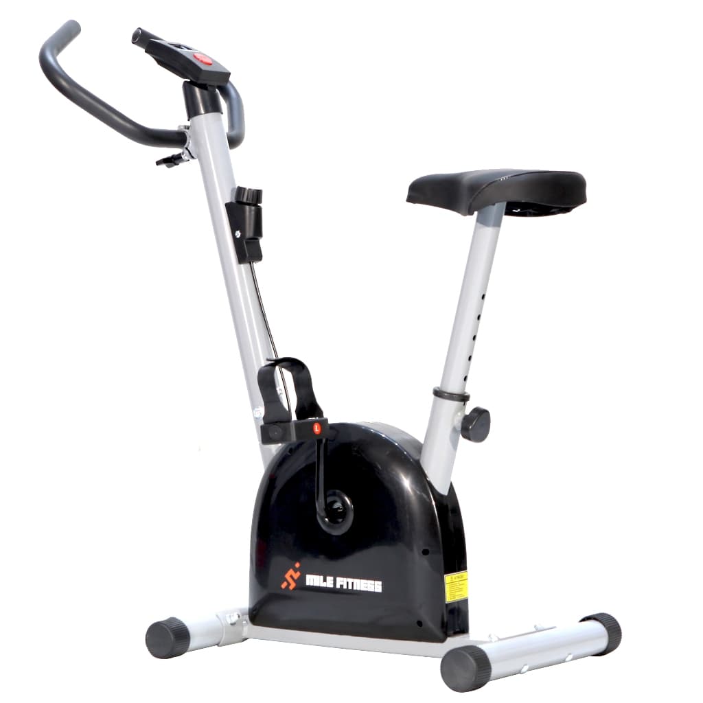 Bicicleta Ergométrica Mile Fitness com Monitor de Velocidade e Calorias até 120kg