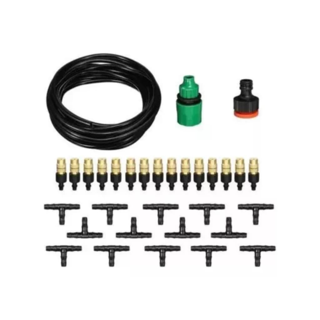 Kit Para Nebulização De Ambientes - Atomização - 15 Bicos