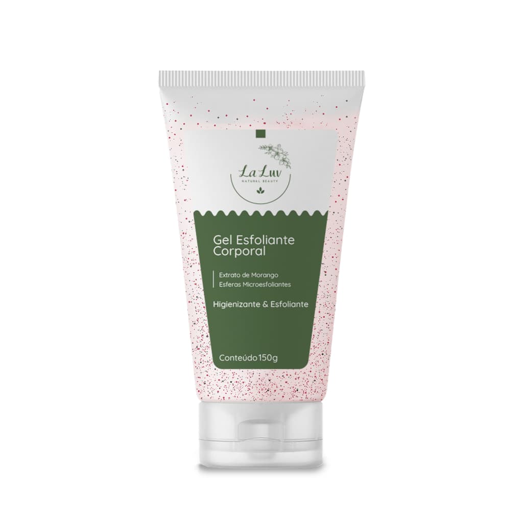 Gel Esfoliante Corporal La Luv Natural Beauty - 150g