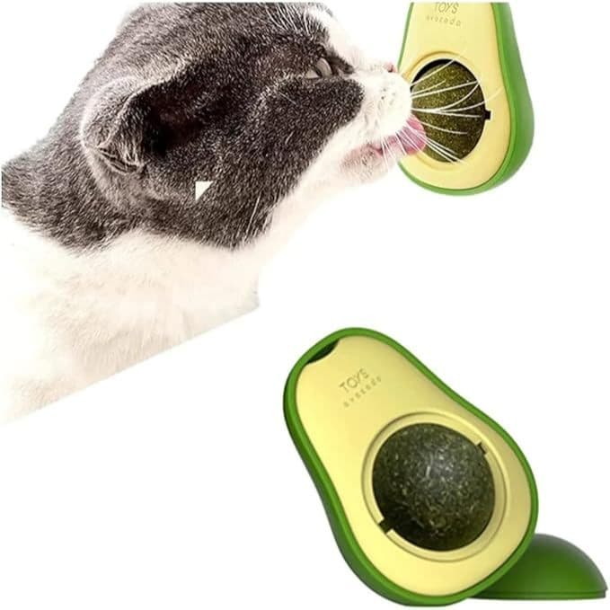 BRINQUEDO PARA GATOS GATOS ABACATE COM CATNIP ERVA NATURAL