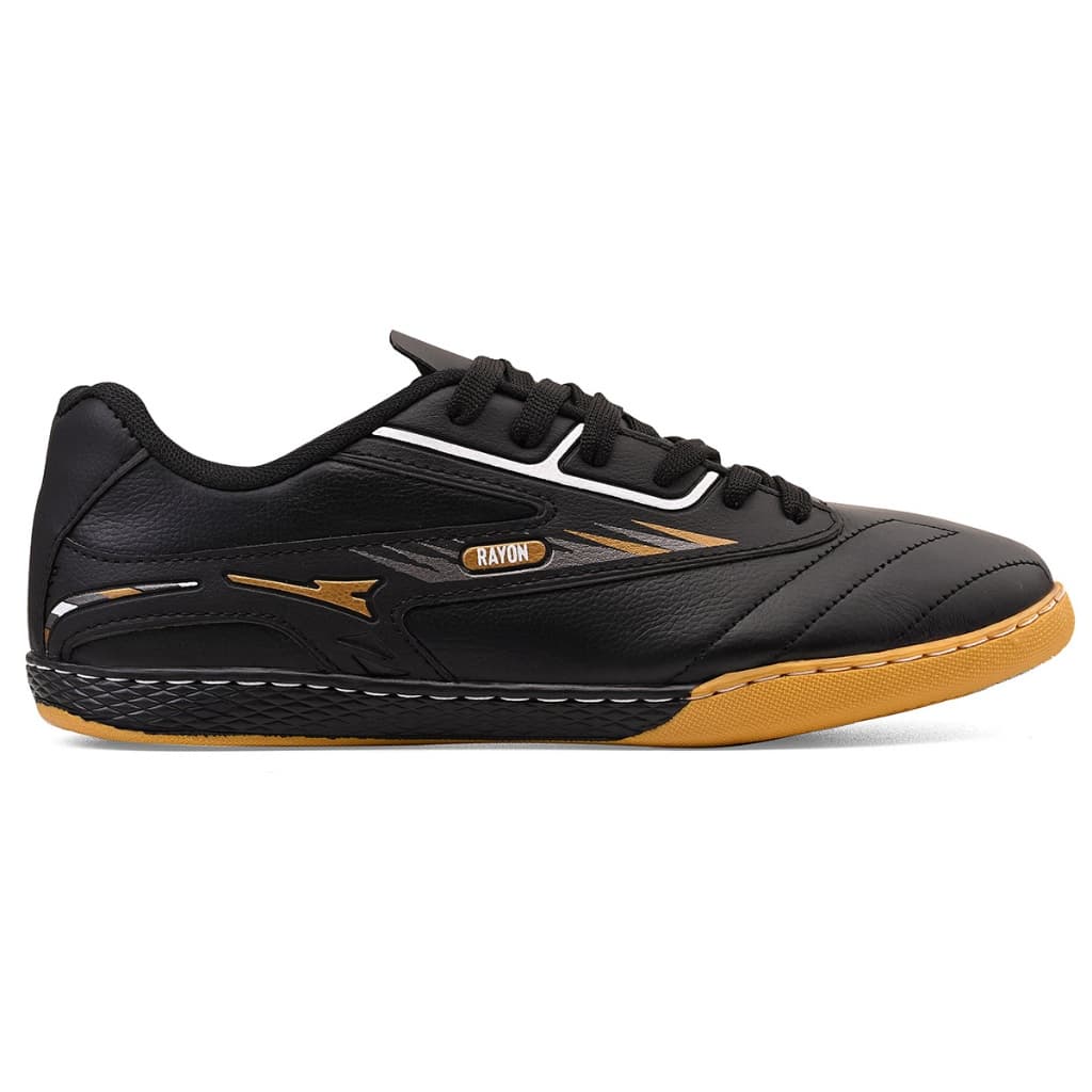 Chuteira Rayon Sport Couro Legítimo Quadra Indoor Futsal Costurada Original R422-09B