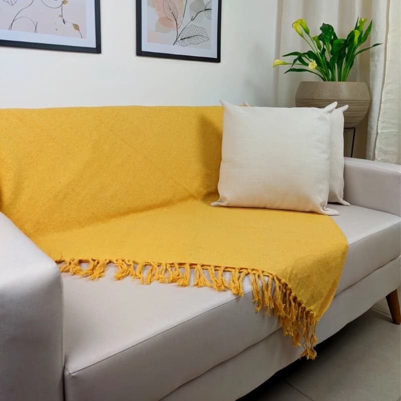 Kit 2 Manta Para Sofá Protetor Gigante Grande Frio Cama Decorativa 2.20x1.50