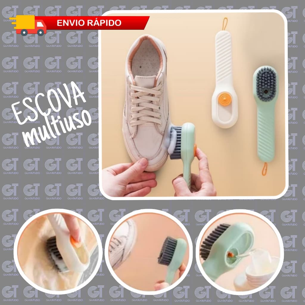 ESCOVA DE LIMPEZA DE USO GERAL, ESCOVA MULTIUSO COM CERDAS MACIAS