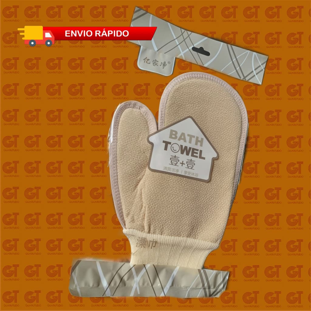 ESPONJA DE BANHO , LUVA PARA BANHO DE SEDA VEGETAL