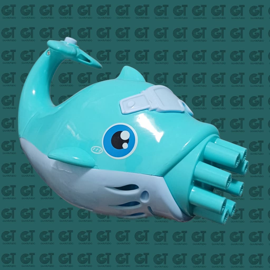 PISTOLA DE BOLHAS MODELO GOLFINHO