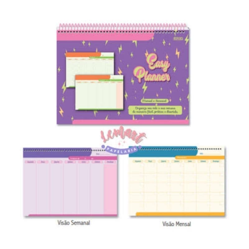Agenda Planer espiral Permanente Easy 72 fls