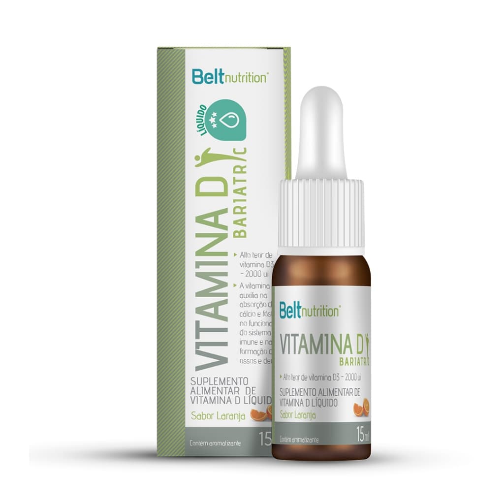 Belt Vitamina D Bariatric Líquida (2.000UI a cada 2 gotas)