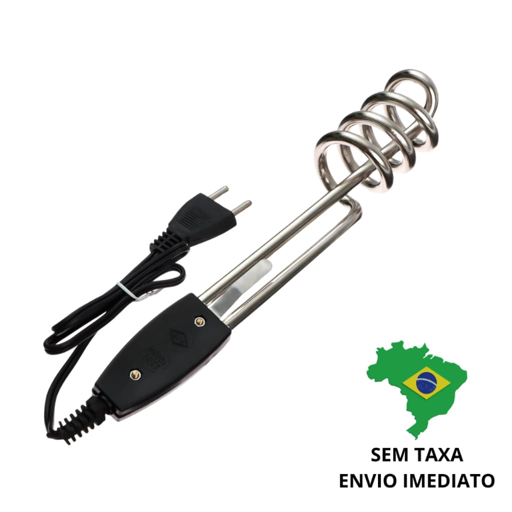 Aquecedor Ebulidor De Água Elétrico  Portátil Rabo Quente 500 ou 1000 Watts Mergulhão StarTools