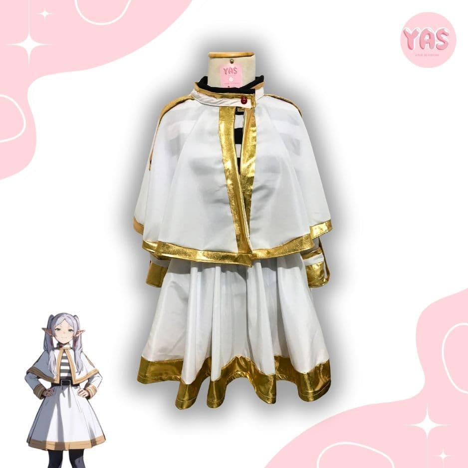 COSPLAY FANTASIA VESTIDO FRIEREN