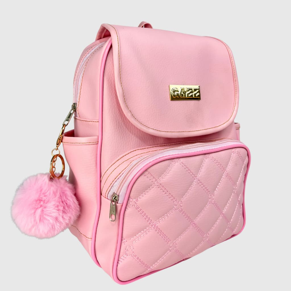 Mochilinha Feminina Mini Bolsa Pequena De Costas Com Alça Regulável Escola Faculdade Passeio