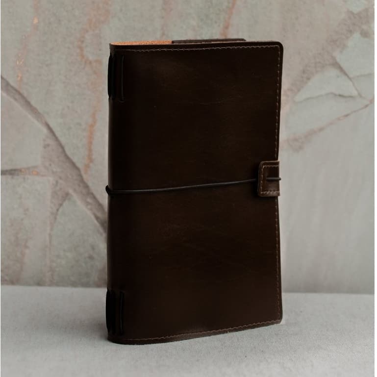 Kit 3 Cadernos Journal Grande + Capa Sintética Midori Triplo Klimt