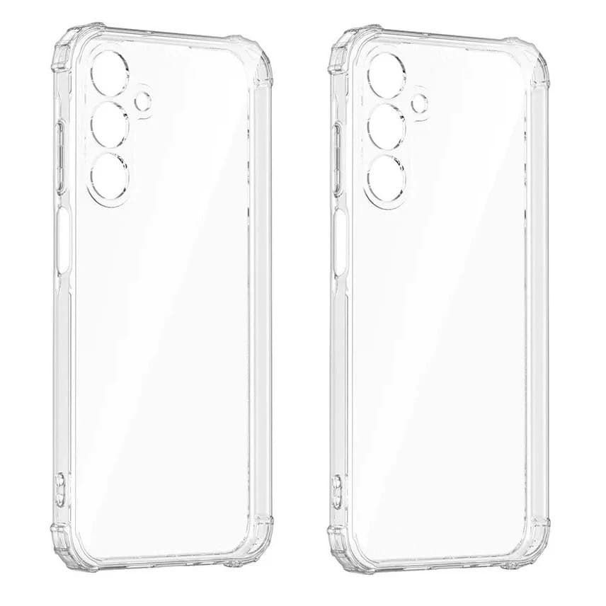 2 Capas Capinha Case Anti Impacto Transparente para Samsung Galaxy A56