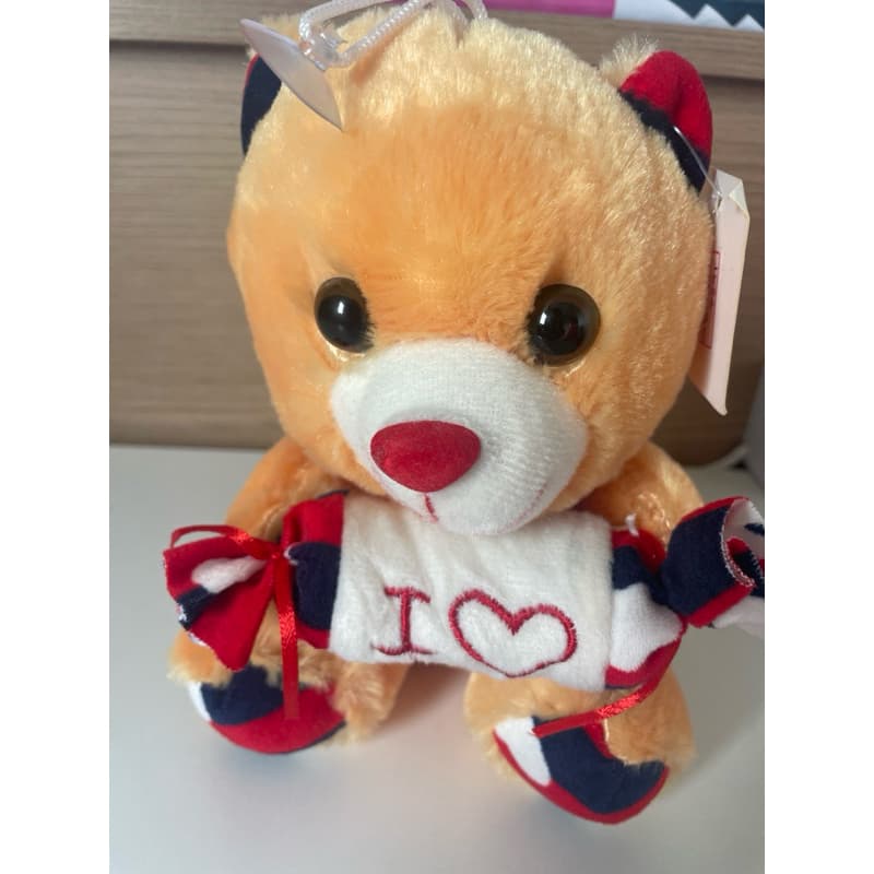 Urso de pelúcia caramelo