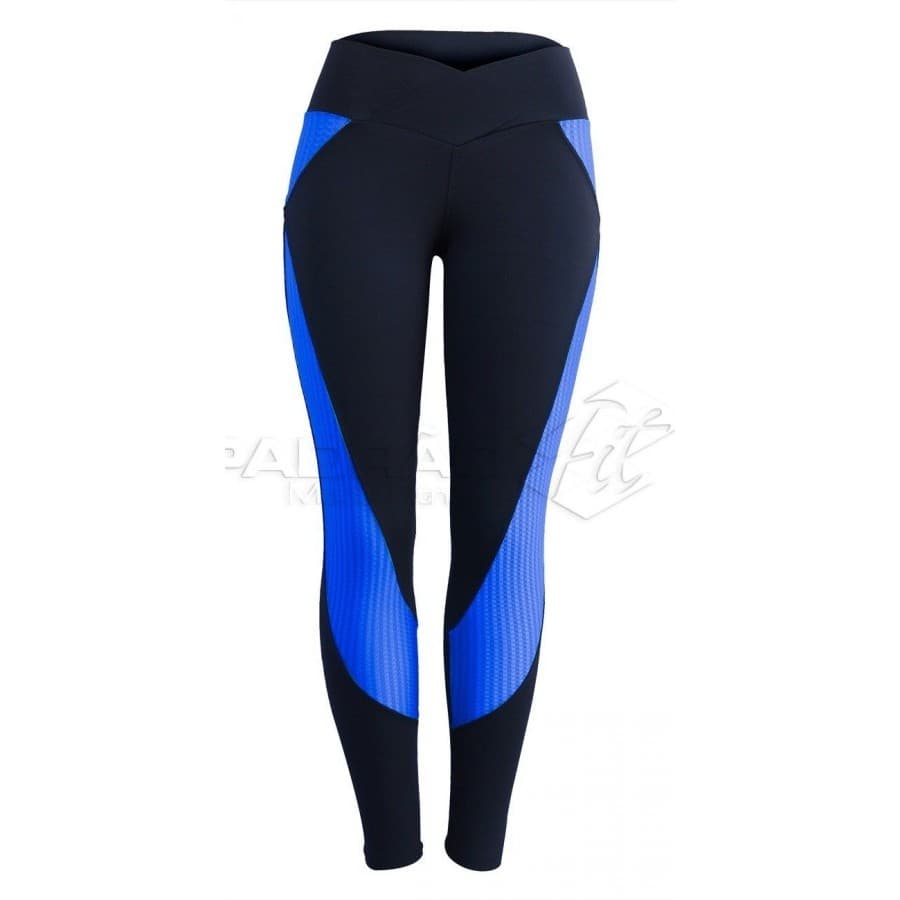 Calça Legging Fitness com Emana detalhe em malha 3D design incrível