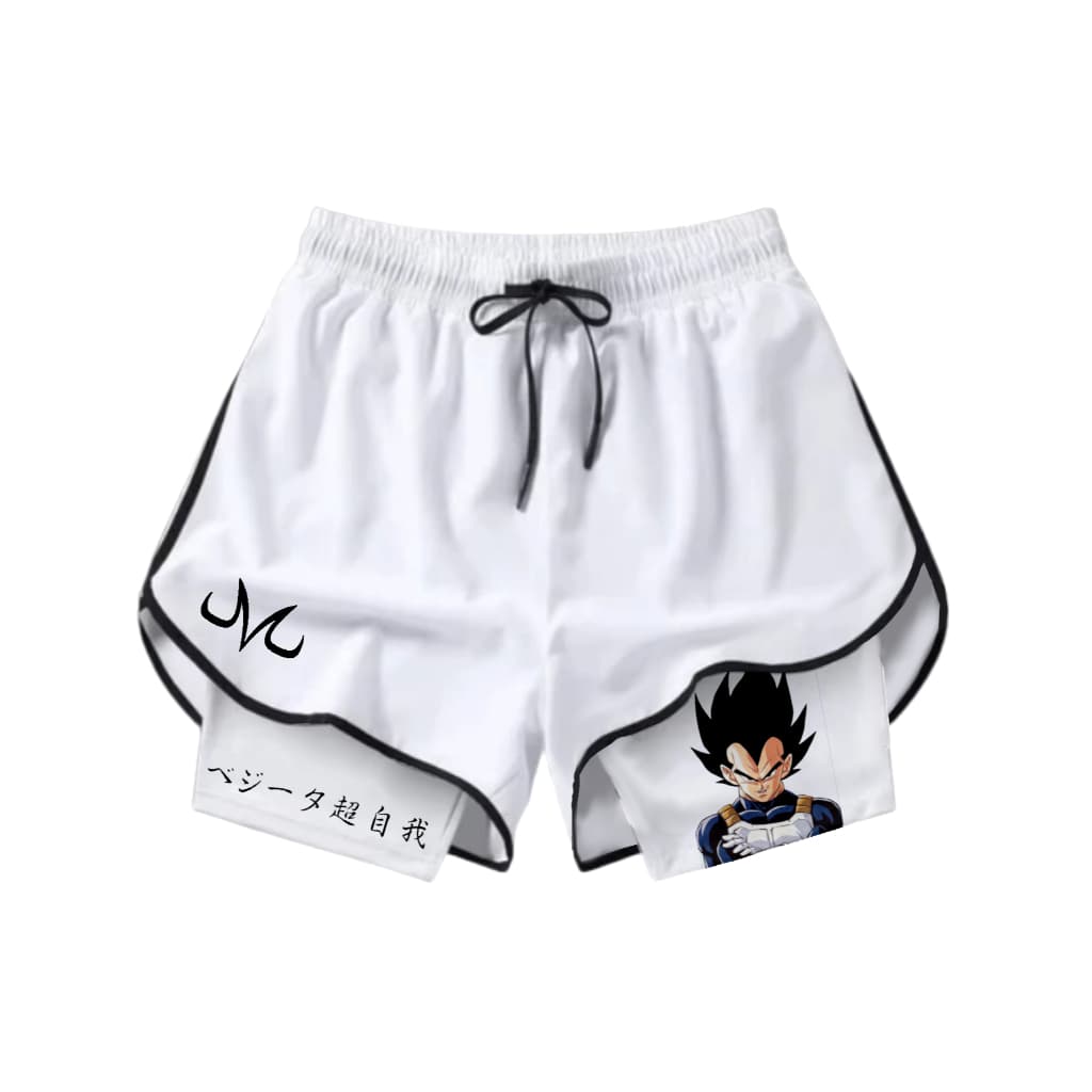 Short de Compressão Feminino Vegeta Dragon Ball Anime