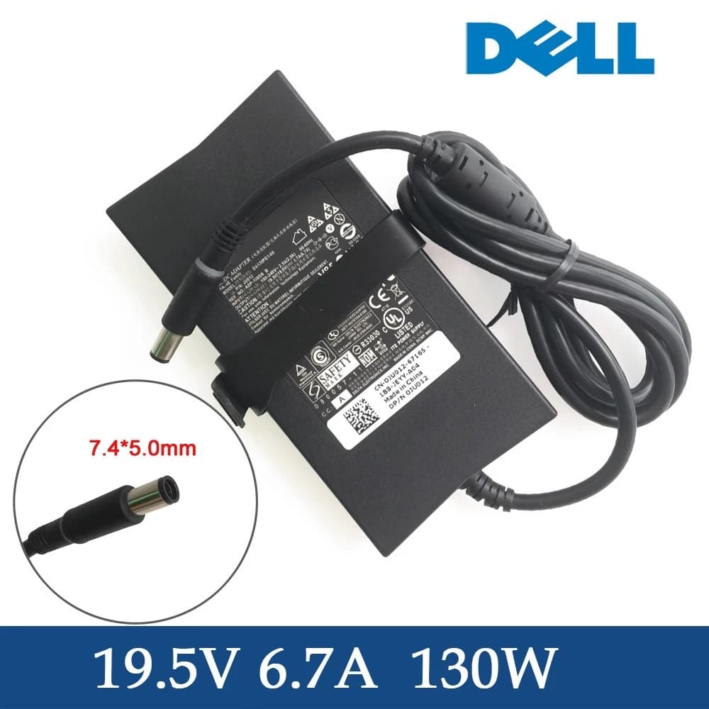 Fonte Carregador Original Notebook Dell 130w 19.5v 6.7a