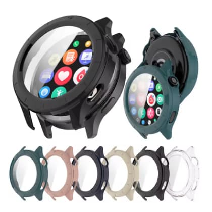 Capa + Vidro Temperado Xiaomi Watch S4 47,3mm Case Protetor PC