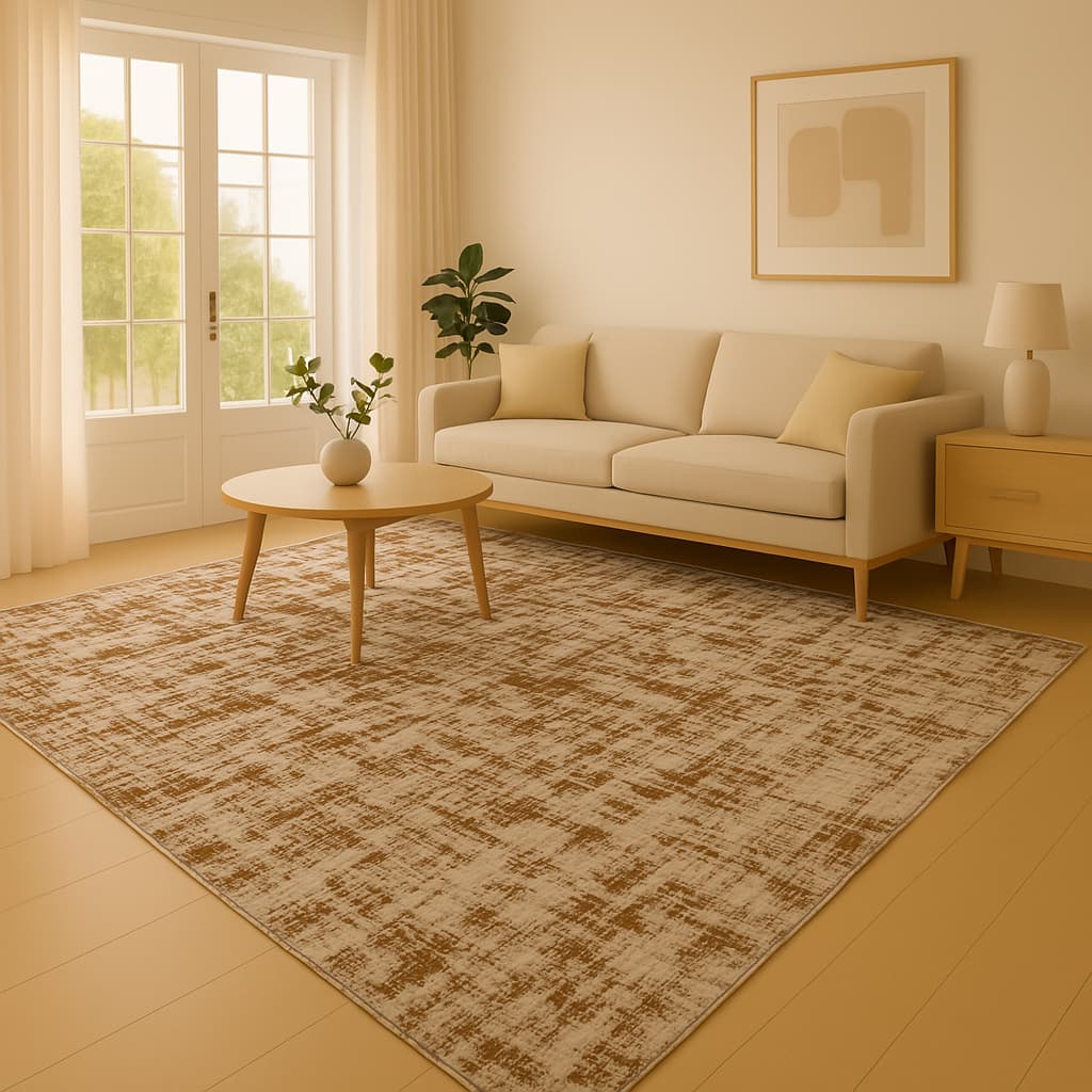 Tapete Jacquard 3,00 m x 2,00 m Grande Antiderrapante Geométrico Sala Escritório Quarto