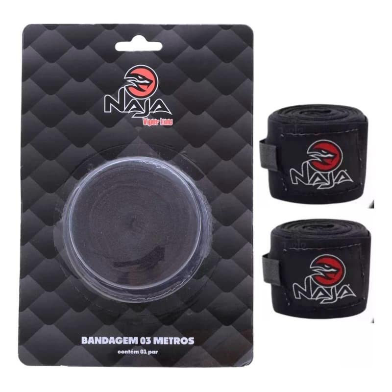 Bandagem Naja Extreme 3m Boxe Muaythai Original