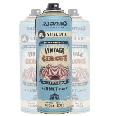 Silicone Spray Perfumado Vintage Invict Man 400ml radnaq