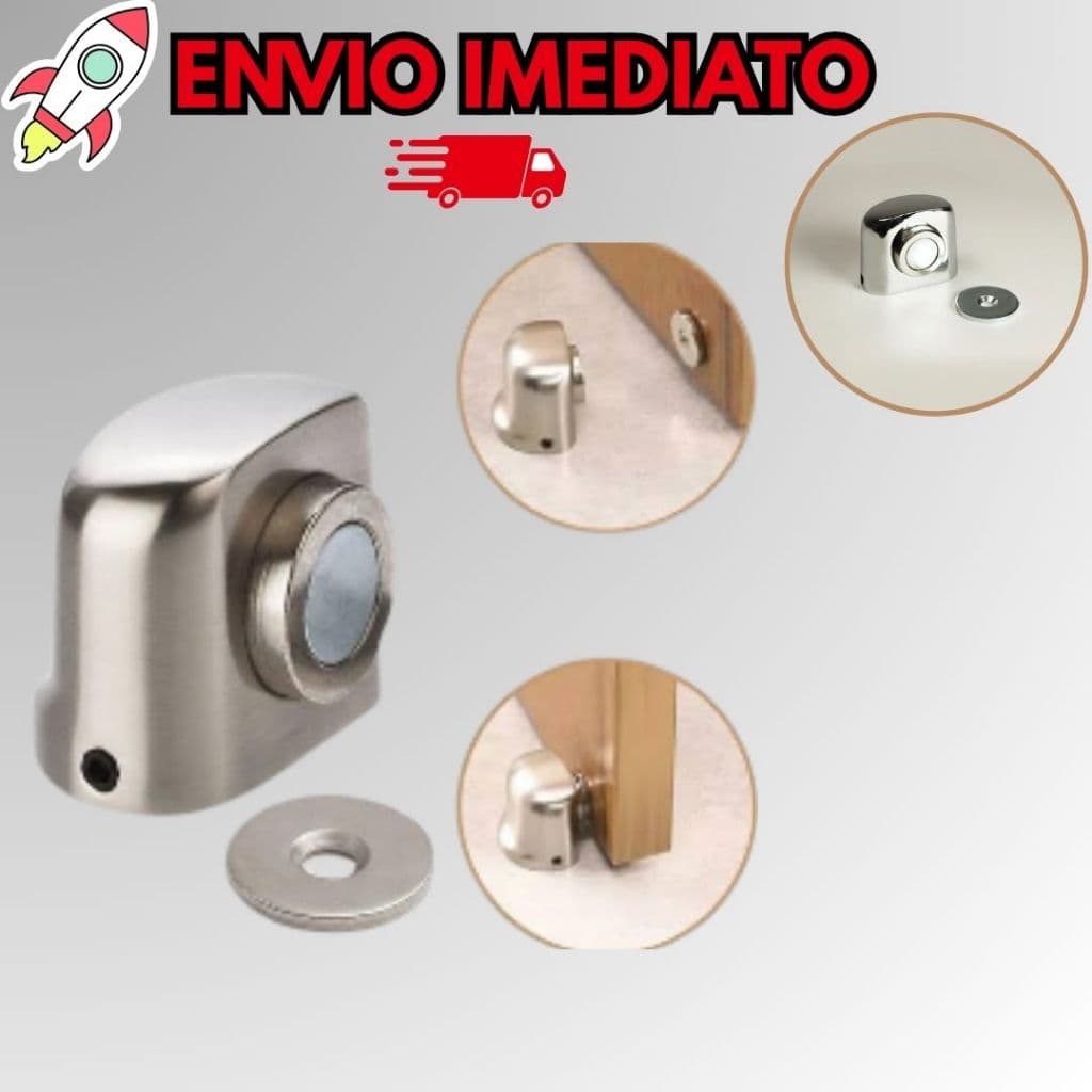Prendedor Porta Magnético Com Imã Amortecimento Fixador