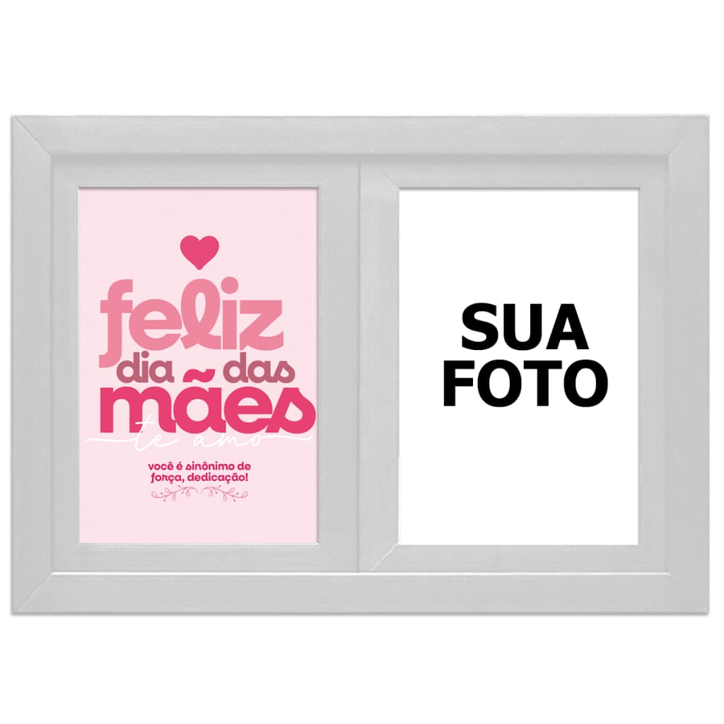 Porta Retrato Dia das Mães, Presente Dia das Mães Personalizado com frase e foto Lembrança