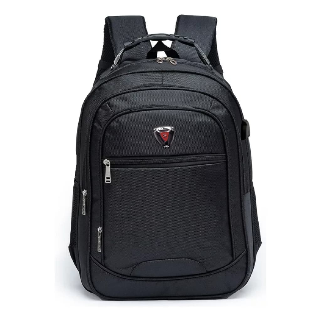 Mochila Masculina Feminina Escolar Trabalho Faculdade Impermeável Resistente e Reforçada cabo de aço entrada e fio USB