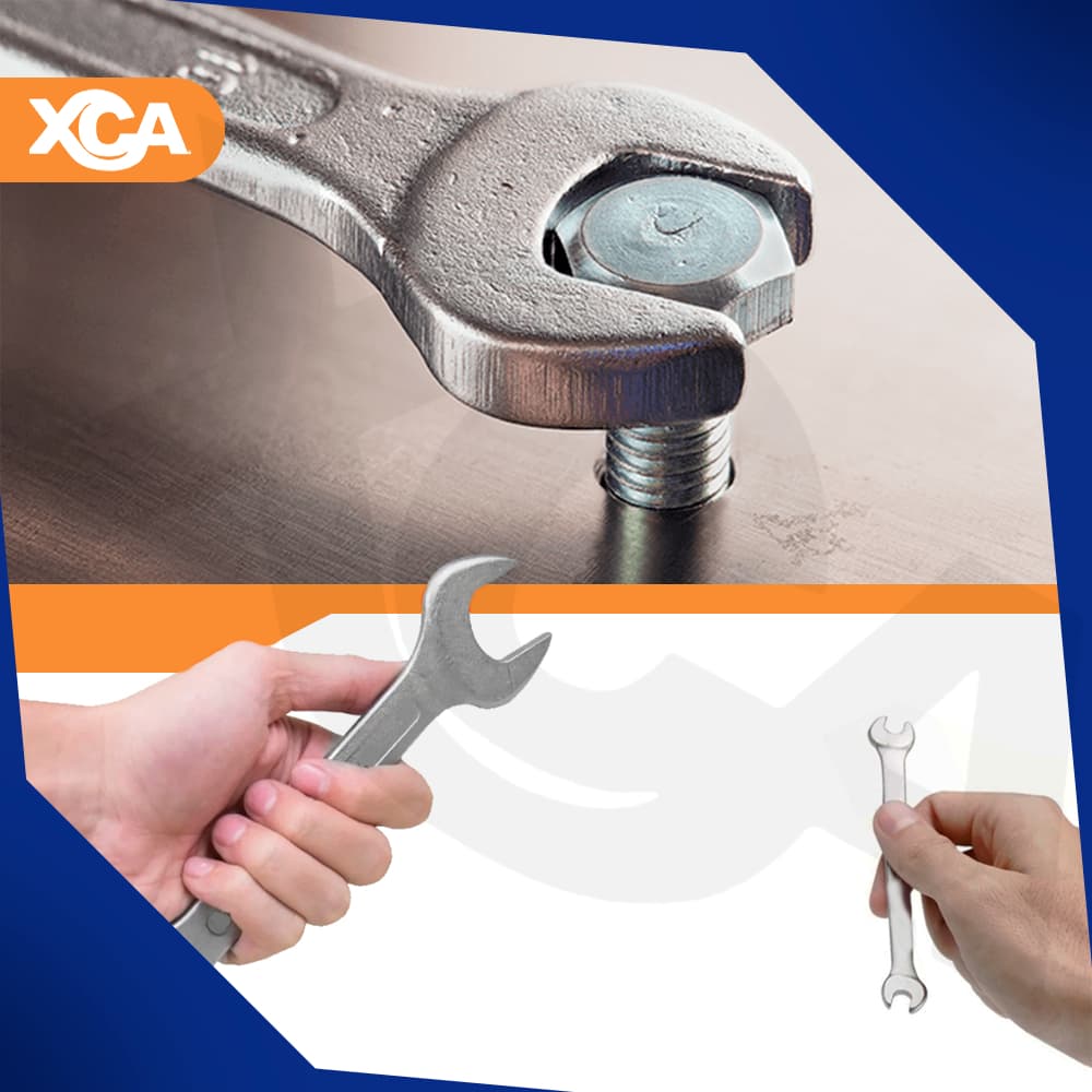 Chave Fixa Profissional em Aço com Peças de 6 a 23mm Cromada Multiuso