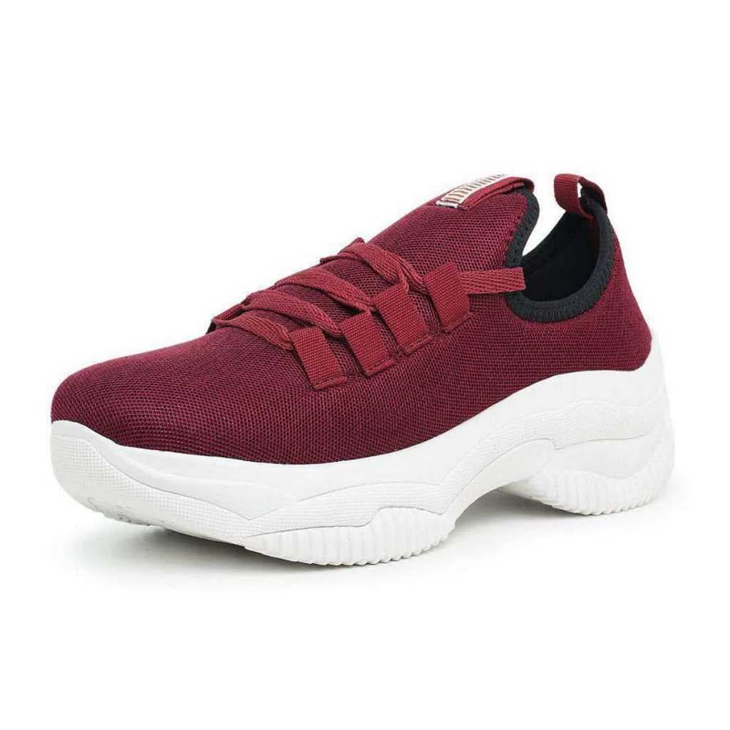 Tenis Feminino Casual Macio Confortável Sola Alta Comfort Moderno Tenis Promoção Feminino