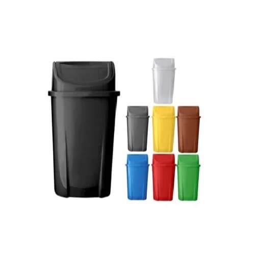 Lixeira 60 Litros Profissional Hospitalar Clínicas Reforçada (Diversas Cores)