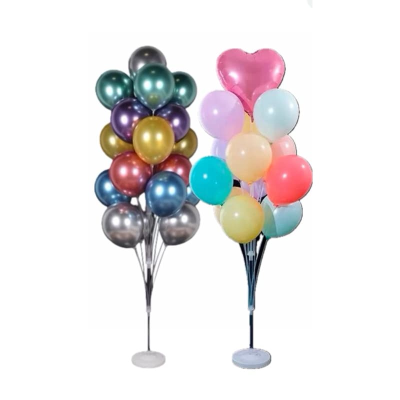 Kit c/ 2 Suporte De Chão 1,68 ate 1,73Cm Porta Balão Balões
