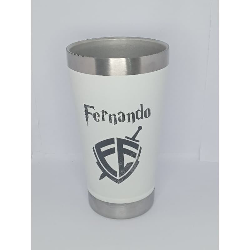 Copo Térmico Personalizado, Várias cores, com Nome, Com Tampa e Abridor, personalização só em preto.