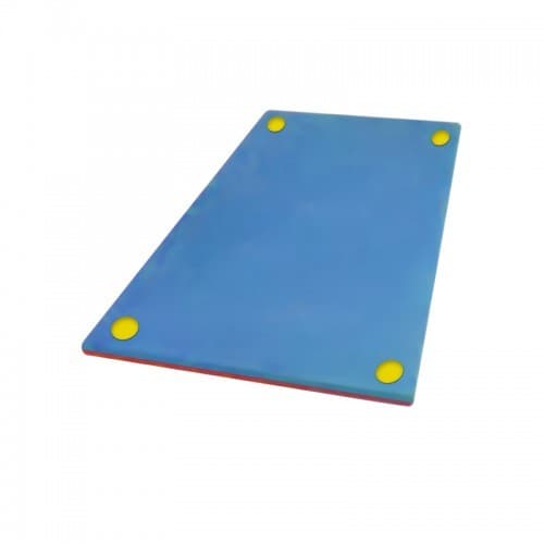 KIT  1 TAPETINHO FLUTUANTE 100X50X2CM + 5 PARES HALTER 2A3KG + 5 PRANCHAS G EVA
