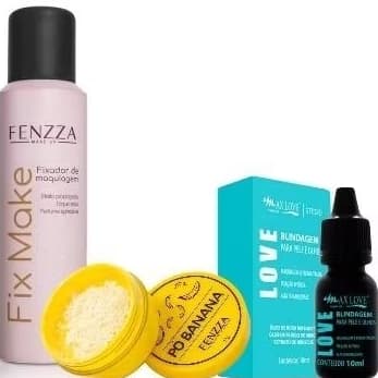 Kit Blindagem da Máquiagem 3 produtos poderosos