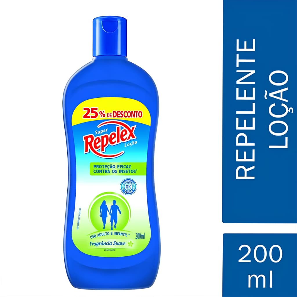 Repelente Repelex Contra Mosquito Dengue Pernilongo Proteção Insetos 200ml