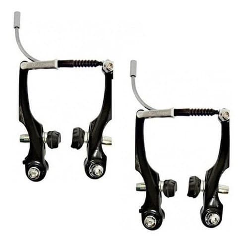 Freio V-Brake Preto de Alumínio Orbital Allen Logan Alta Qualidade e Durabilidade para Bicicletas