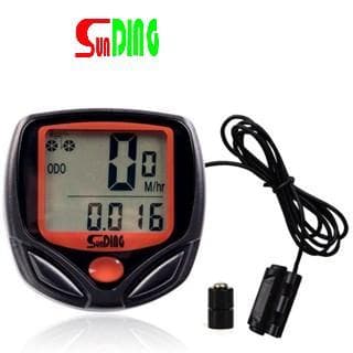 Sunding SD-548b-velocímetro para bicicleta, à prova d'água, com fio