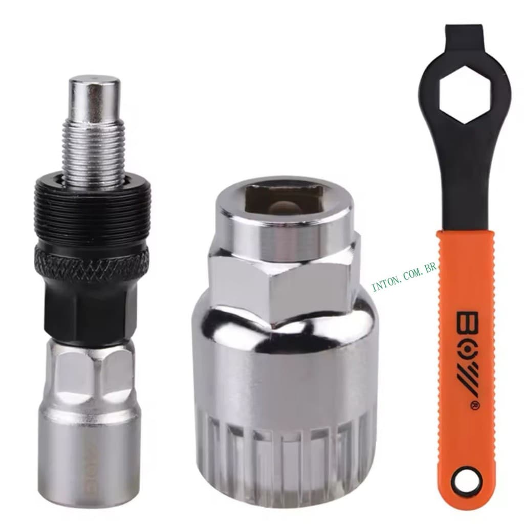 Extractor Kit Bike Repair Tool, Extrator de suporte inferior removedor, 16mm Spanner Wrench, remoção