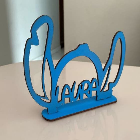15 Unidades Centro de Mesa Personalizado Stitch