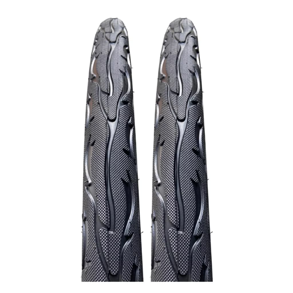 Par Pneus De Bike Mtb Flame Aro 29 X 2.125 Super Power Balão Slick