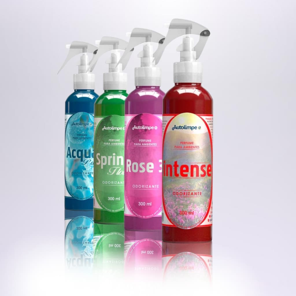 Perfume Automotivo Autolimpe 300ml Várias Fragrâncias Para Escolher
