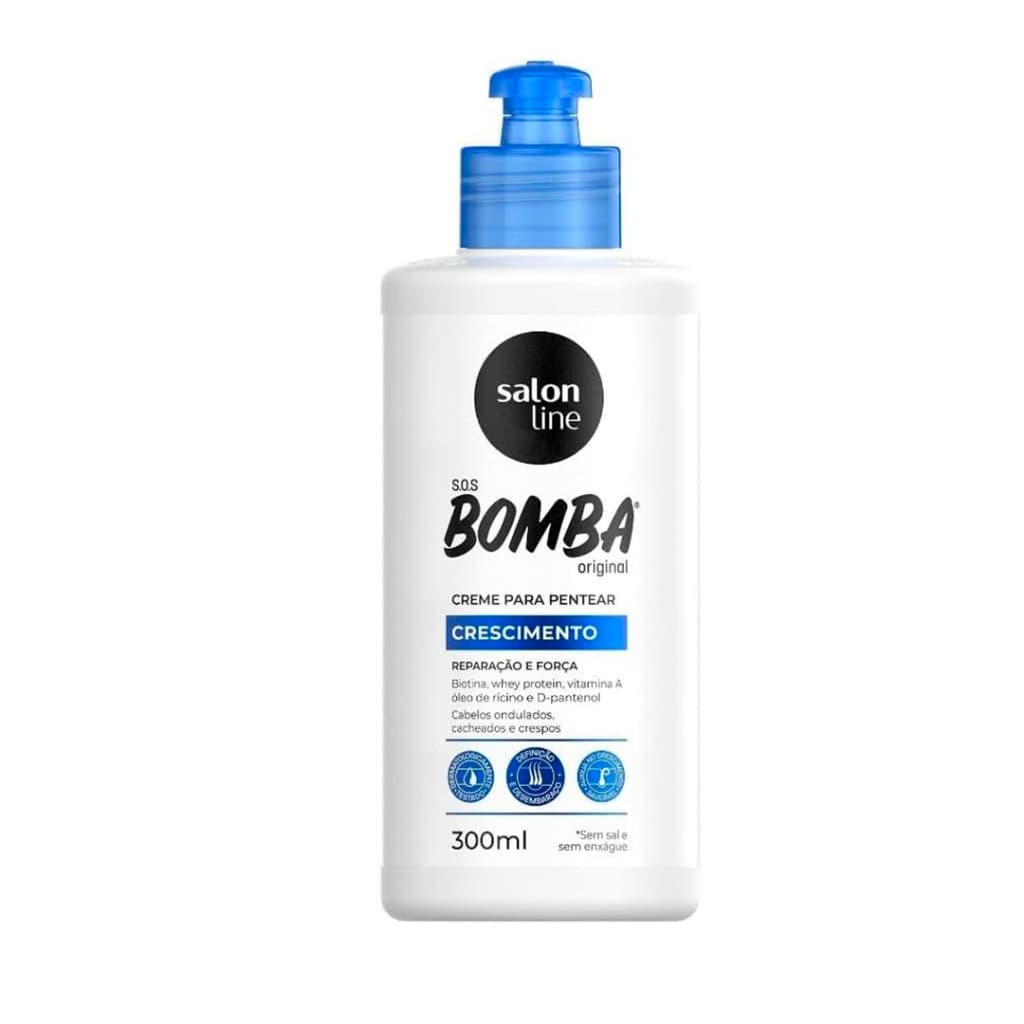 Creme para pentear SOS Bomba Original Salon Line 300ml