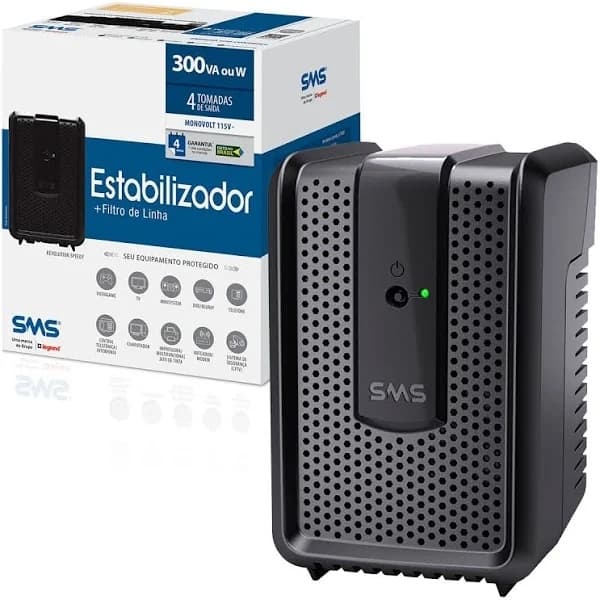 Estabilizador Sms 300va Monovolt (e/s 115v) - Speedy 16520