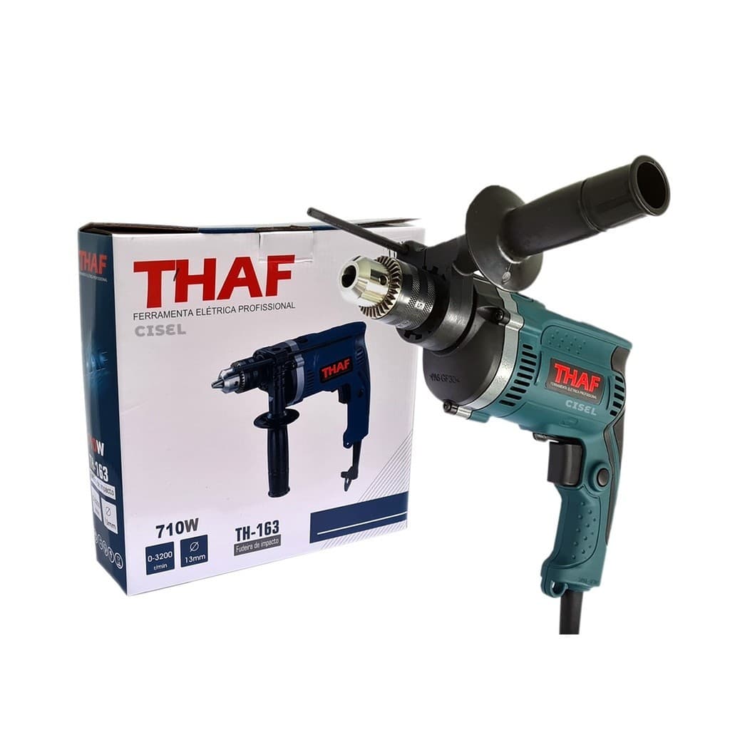Furadeira de Impacto 13mm 710W (HP1630) Thaf TH-163 - 110 Volts